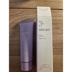 Soroci Morning Drizzle CalmingCream AroniaBerry Face Moisturizer 70ml 2.36 fl oz